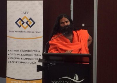 Baba Ramdev in WyndhamCity Business meet