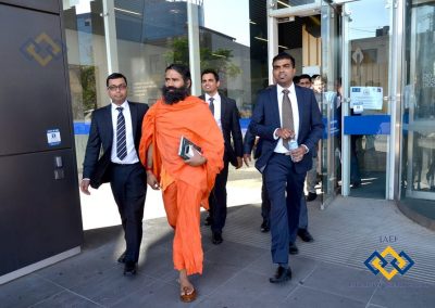 IAEF team with Baba Ramdevji