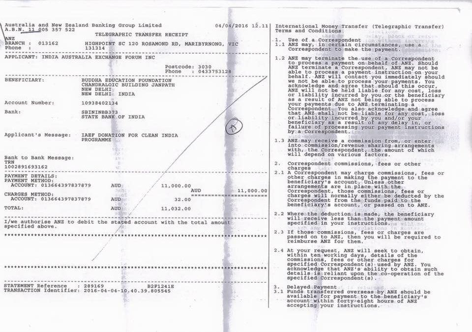 IAEF contribution towards Swachh Bharat Abhiyan